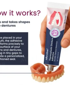 AdhereDent® Thermoplastic Denture Adhesive