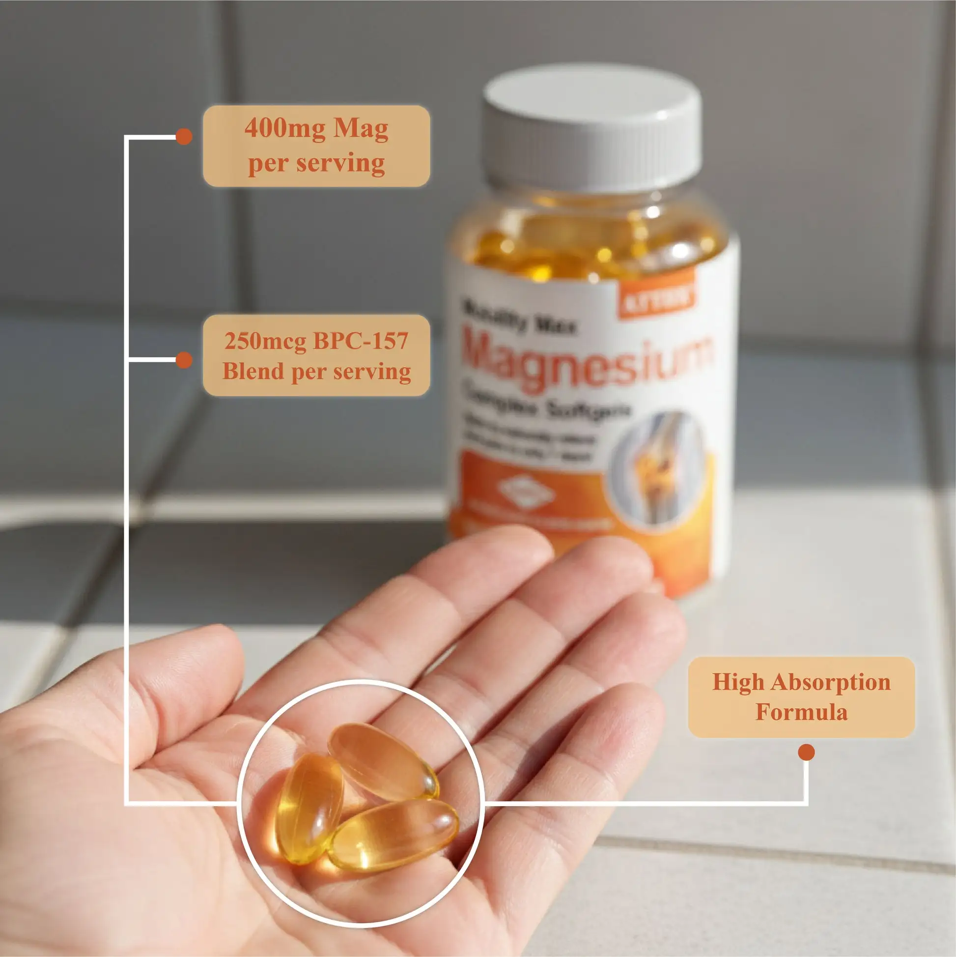 Mobility Max Magnesium Complex Softgels - Image 5