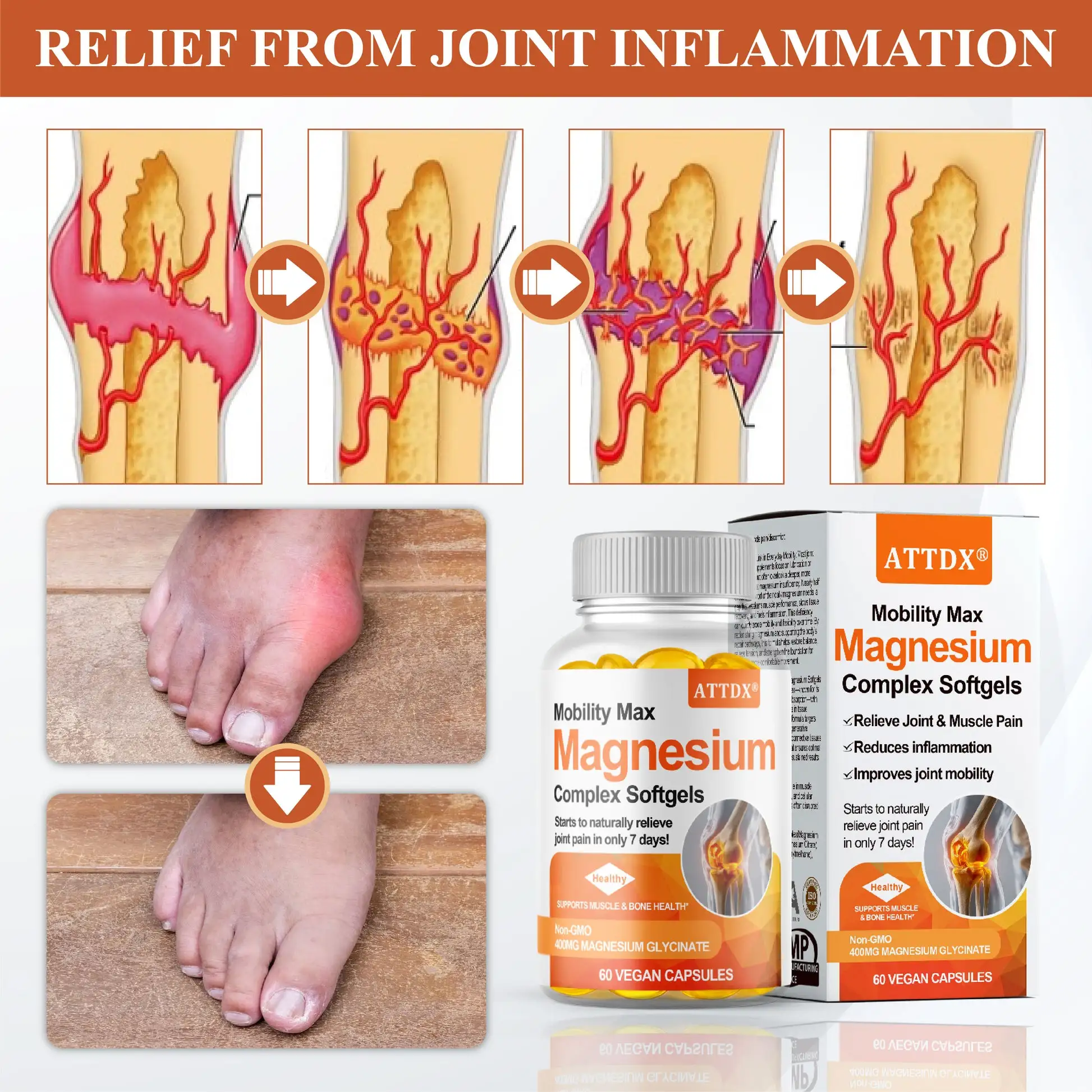 Mobility Max Magnesium Complex Softgels - Image 6