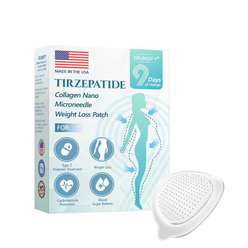 Nano-Microcrystal Patch: Tirzepatide + Collagen Dual Action for Fat Loss, Skin Tightening, and Sugar Control - Image 3