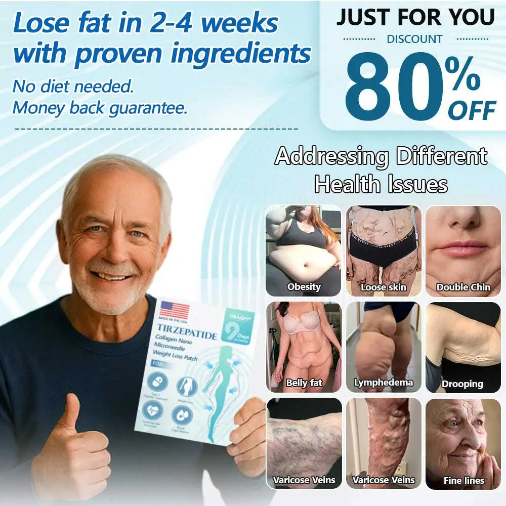 Nano-Microcrystal Patch: Tirzepatide + Collagen Dual Action for Fat Loss, Skin Tightening, and Sugar Control - Image 6