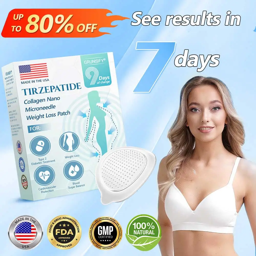 Nano-Microcrystal Patch: Tirzepatide + Collagen Dual Action for Fat Loss, Skin Tightening, and Sugar Control - Image 8