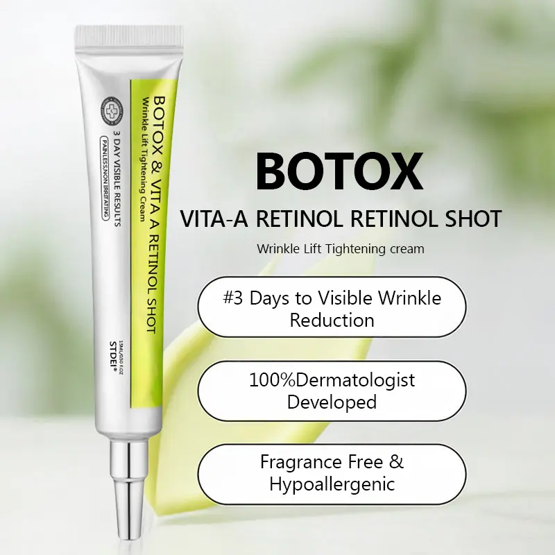 BOTOX & VITA A RETINOL SHOT Wrinkle Lift Tightening Cream - Image 8
