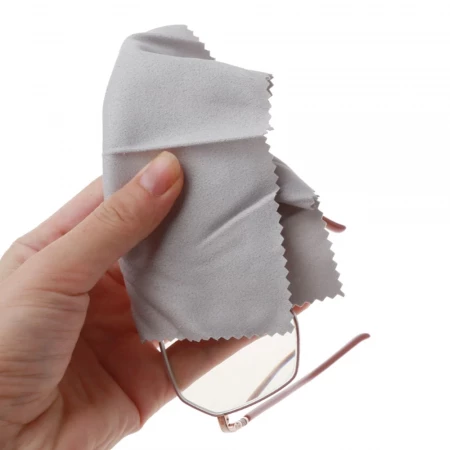 Fiber Suede Lint Free Anti-Fog Glasses Cloth - Image 2