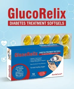 GlucoRelix Diabetes Treatment Softgels